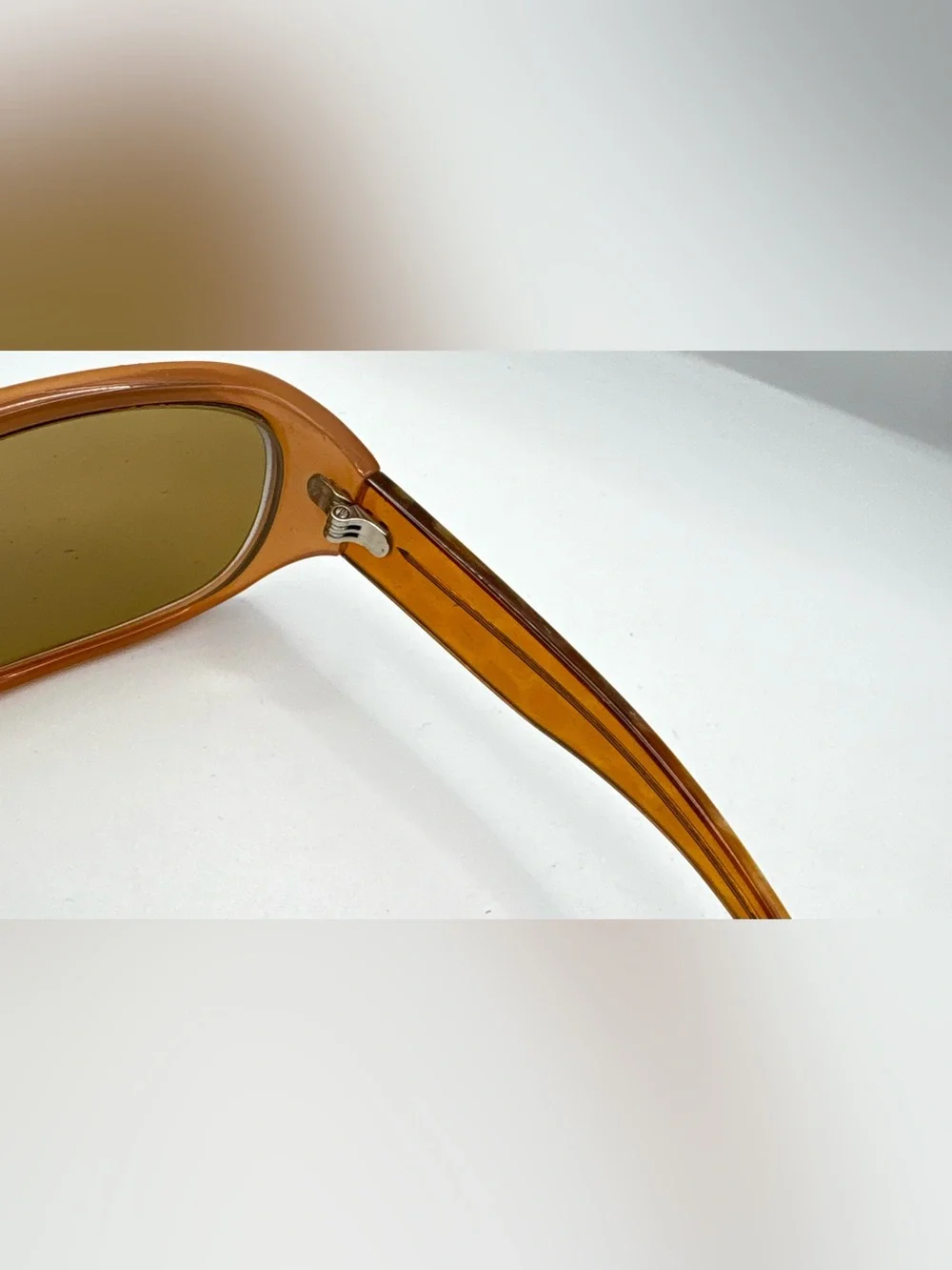 S629 Brown Oval Sunglasses Frames Only
